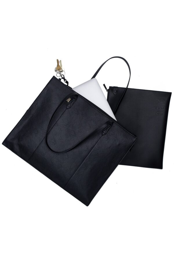 Resale The Large Work Tote in Black - Image 9