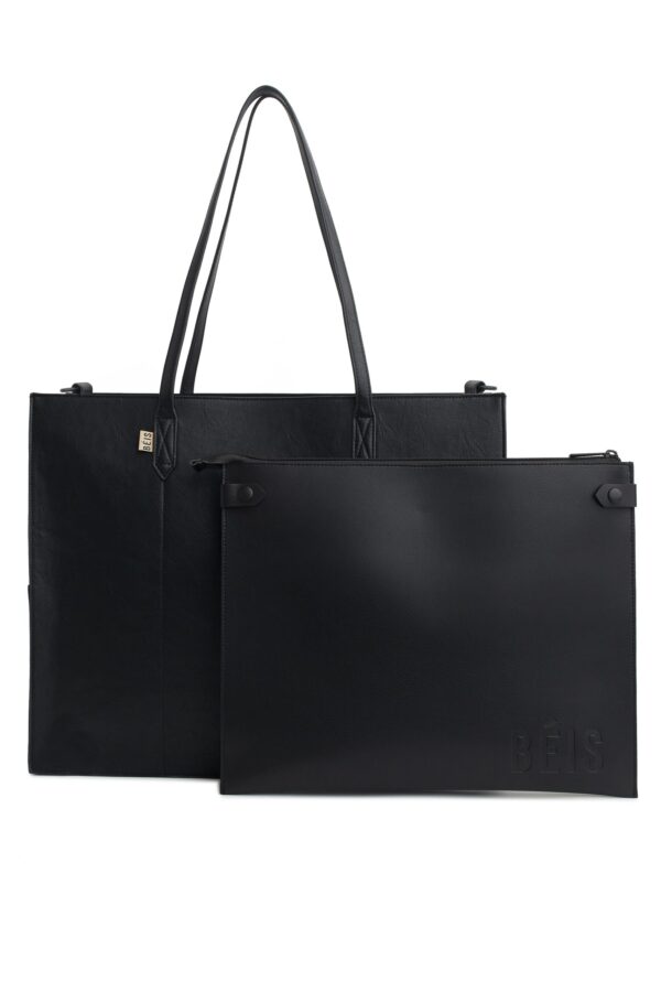 Resale The Large Work Tote in Black - Image 8