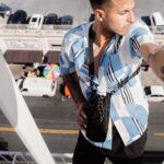 The Water Bottle Sling in Black