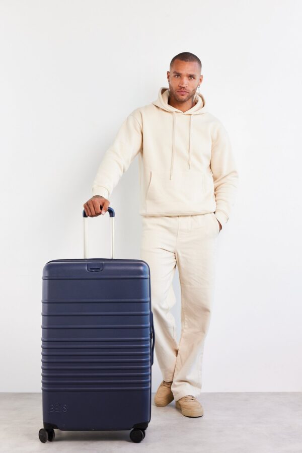 Resale The Large Check-In Roller in Navy - Image 5