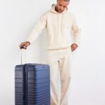 Resale The Large Check-In Roller in Navy