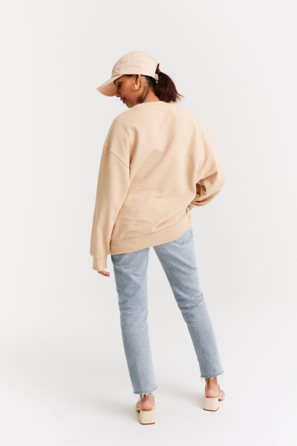The Sweatshirt in Beige - Image 4
