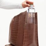 Resale The Large Work Tote in Maple Croc