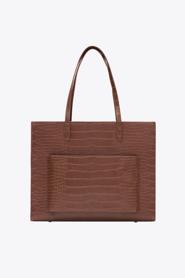 Resale The Large Work Tote in Maple Croc - Image 3