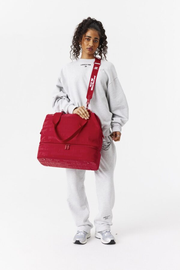 The Shoulder Strap in Text Me Red - Image 5
