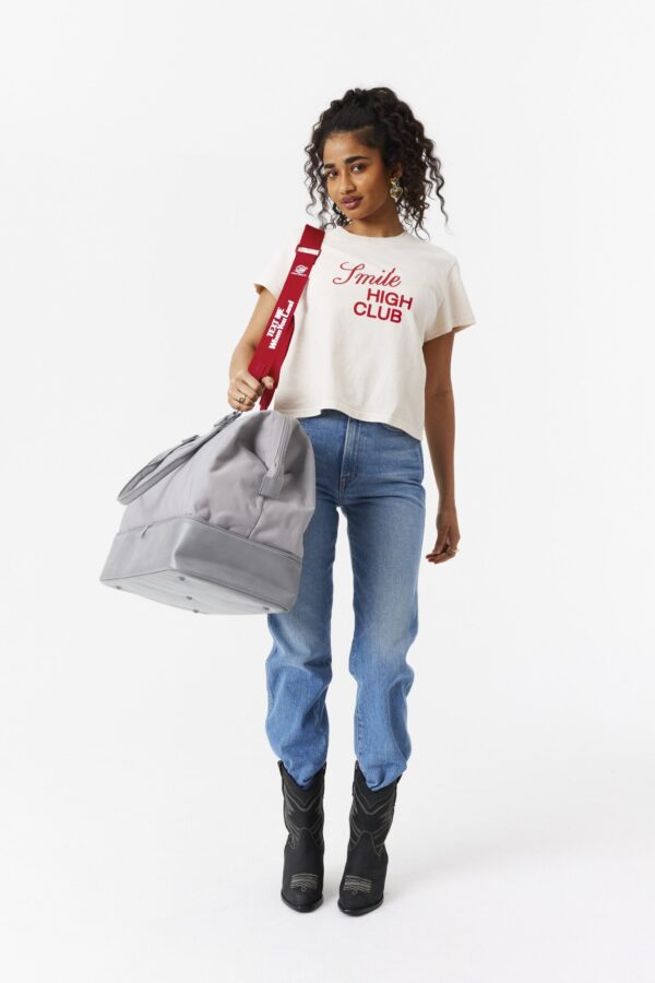 The Shoulder Strap in Text Me Red - Image 7