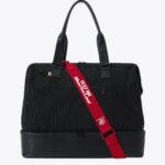 The Shoulder Strap in Text Me Red