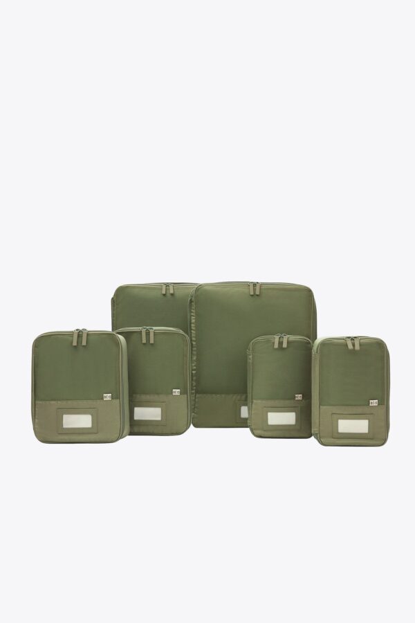 The Compression Packing Cubes 6 pc in Olive