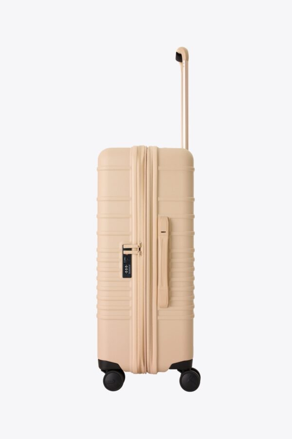 The Medium Check-In Roller in Beige - Image 6