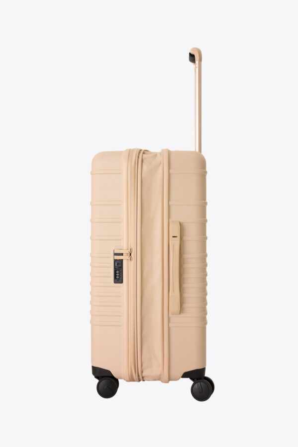 The Medium Check-In Roller in Beige - Image 7