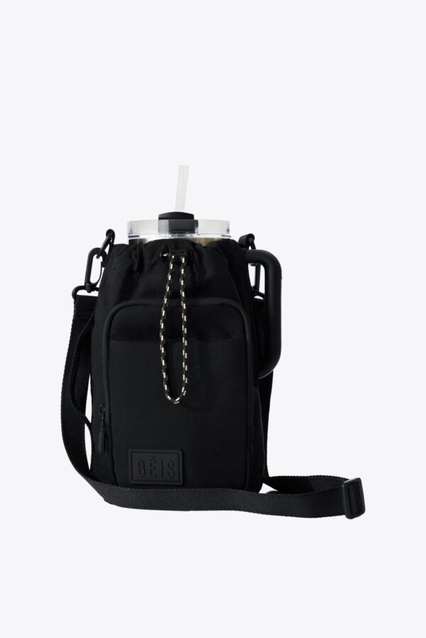 The Magnetic Water Bottle Sling in Black - Image 3