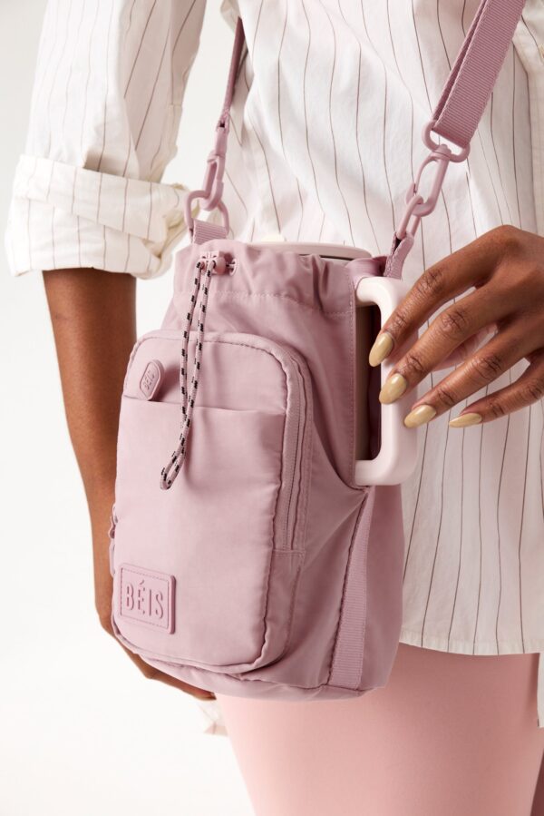 The Magnetic Water Bottle Sling in Atlas Pink - Image 4