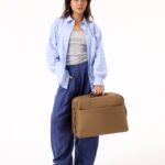 The Ultimate Travel Duffle in Camel