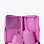 Resale The Medium Check-In Roller in Berry