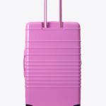 Resale The Large Check-In Roller in Glossy Berry