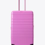Resale The Medium Check-In Roller in Glossy Berry