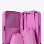 Resale The Medium Check-In Roller in Glossy Berry