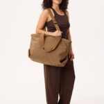 The Travel Tote in Camel
