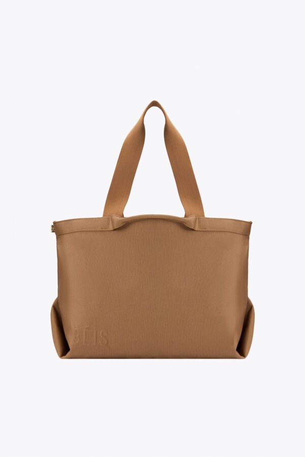 The Travel Tote in Camel - Image 4