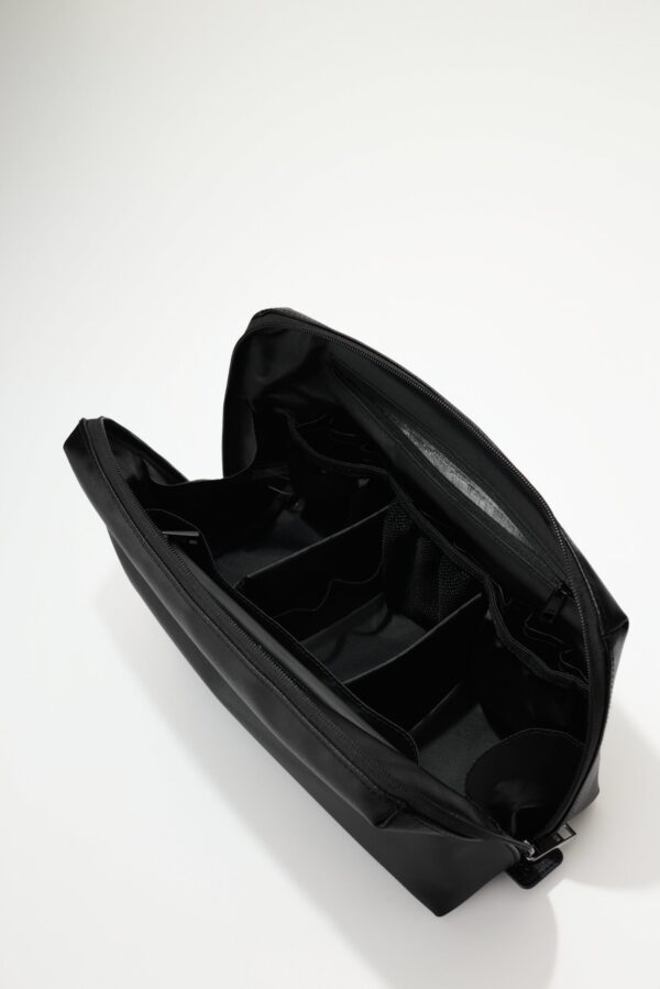 The Large Cosmetic Pouch in Black - Image 2