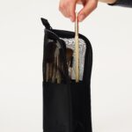 The Makeup Brush Pouch in Black