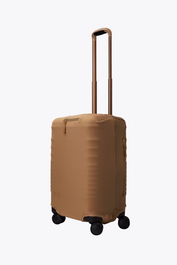 The Carry-On Luggage Cover in Camel - Image 2
