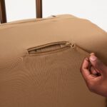 The Carry-On Luggage Cover in Camel
