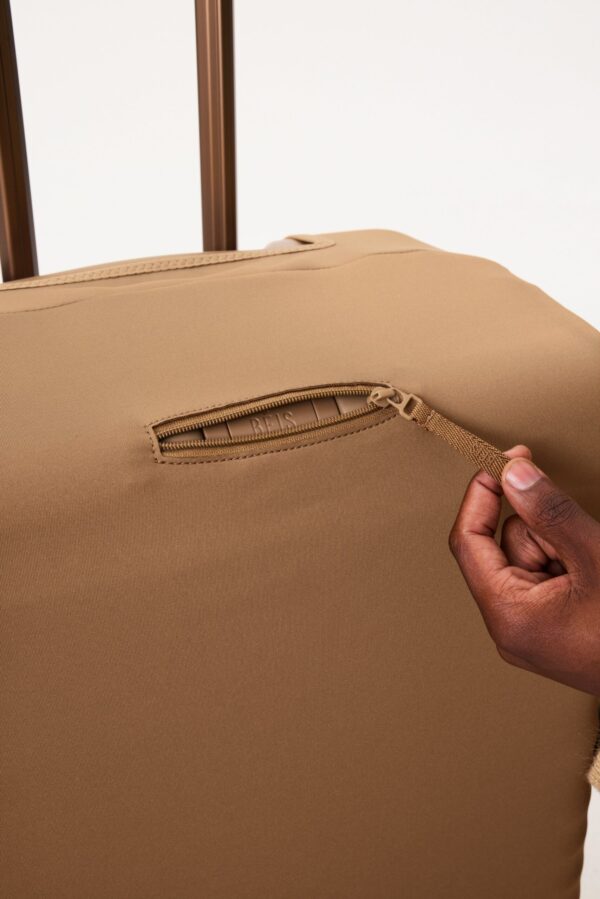 The Carry-On Luggage Cover in Camel - Image 4