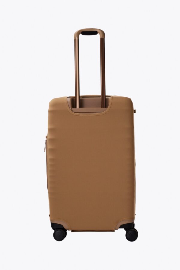 The Medium Check-In Luggage Cover in Camel - Image 3