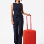 The Carry-On Luggage Cover in Flame