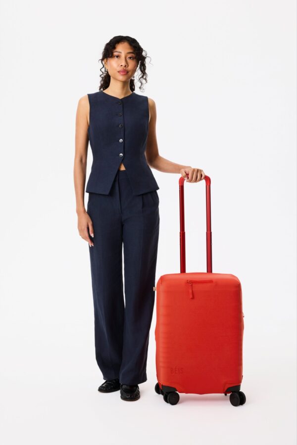 The Carry-On Luggage Cover in Flame - Image 5