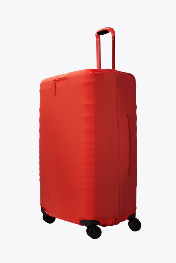 The Large Check-In Luggage Cover in Flame - Image 2