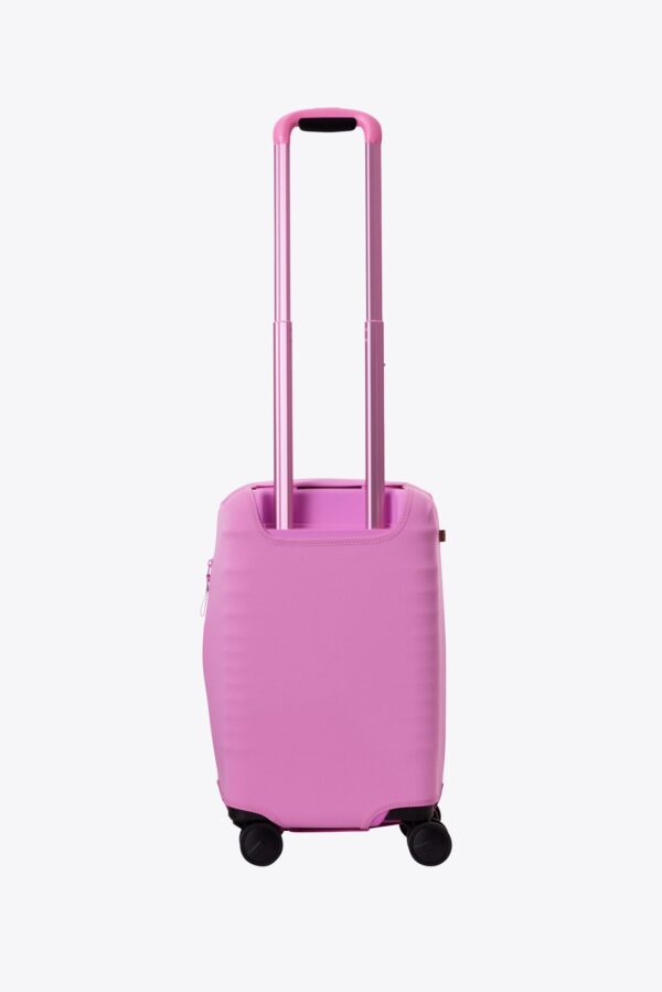 The Small Carry-On Luggage Cover in Berry - Image 3