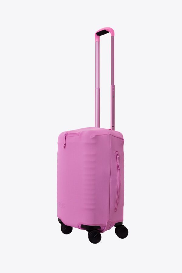 The Small Carry-On Luggage Cover in Berry - Image 2