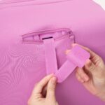 The Small Carry-On Luggage Cover in Berry