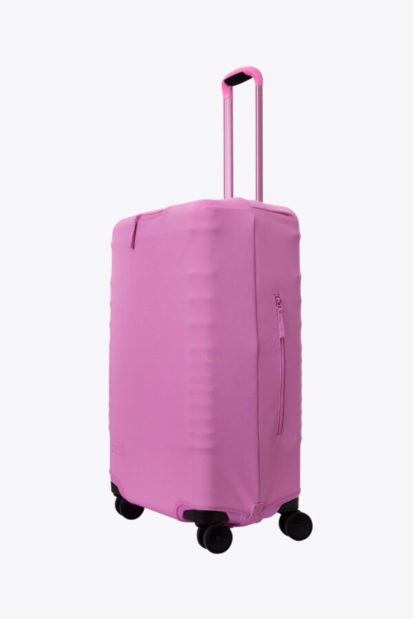 The Medium Check-In Luggage Cover in Berry - Image 2
