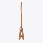 The Letter Charm in Camel