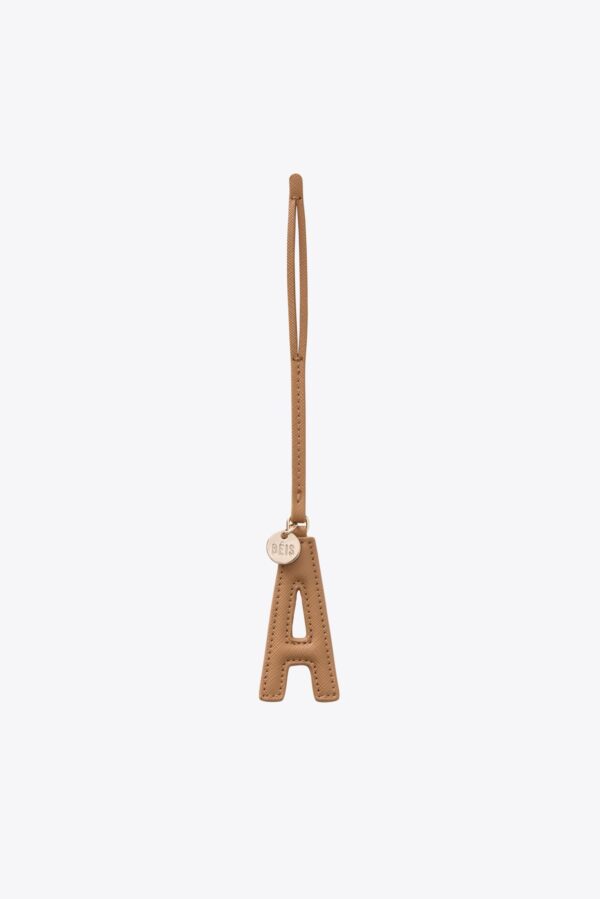 The Letter Charm in Camel - Image 6