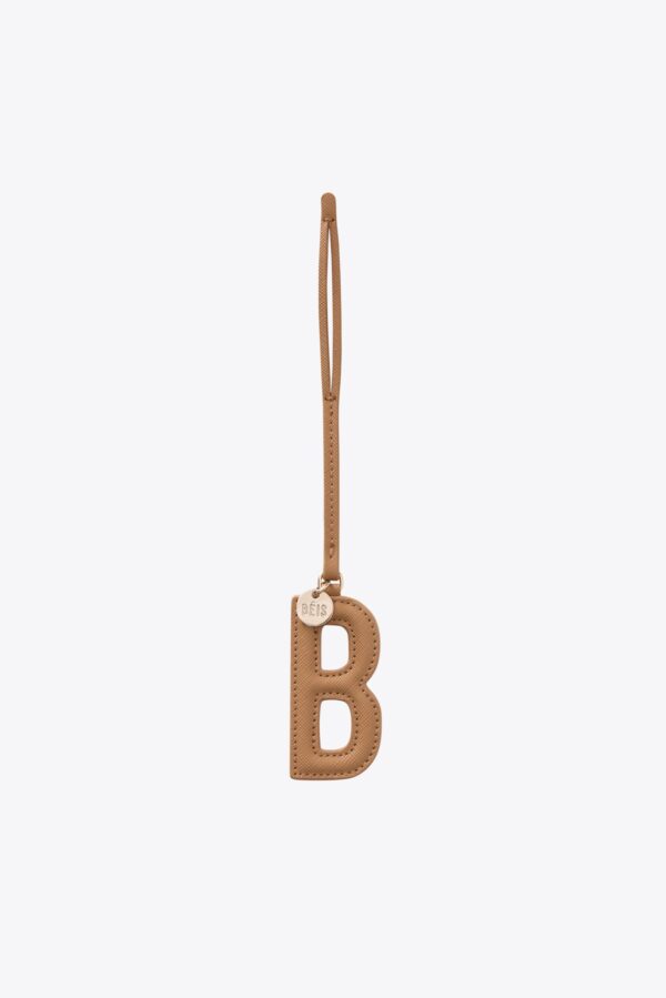The Letter Charm in Camel - Image 7