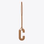 The Letter Charm in Camel