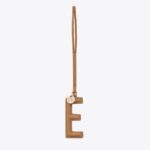 The Letter Charm in Camel