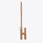 The Letter Charm in Camel