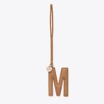 The Letter Charm in Camel