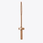 The Letter Charm in Camel