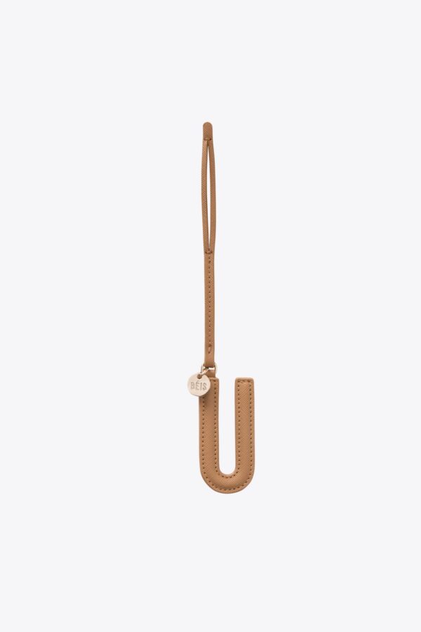 The Letter Charm in Camel - Image 26