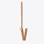 The Letter Charm in Camel