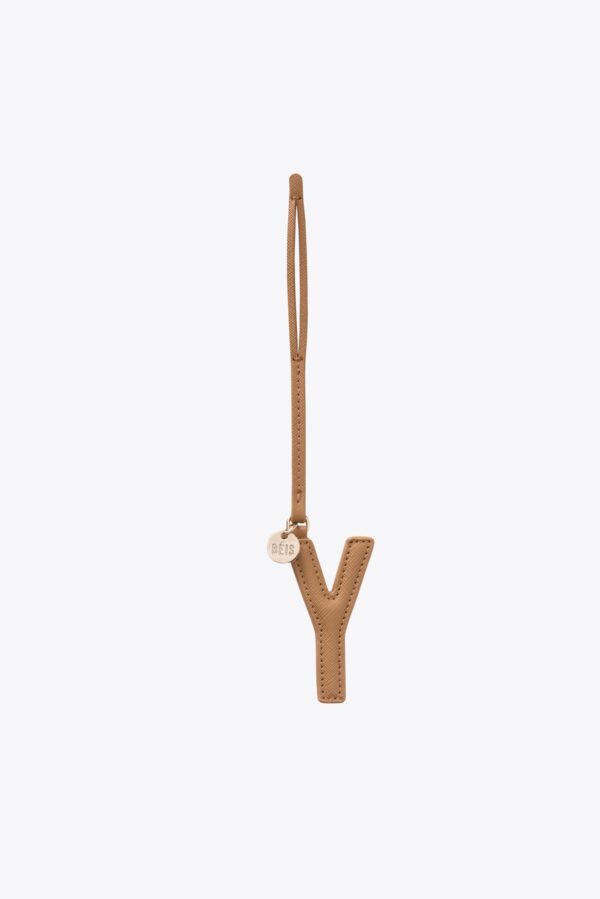 The Letter Charm in Camel - Image 30