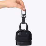 The Micro Weekender Charm in Black