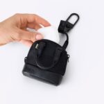 The Micro Weekender Charm in Black