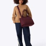 The Book Tote in Burgundy
